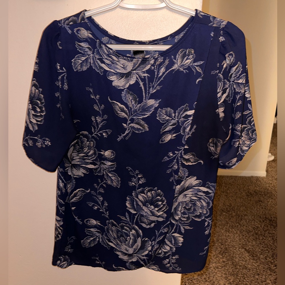 Ann Taylor Floral Blouse